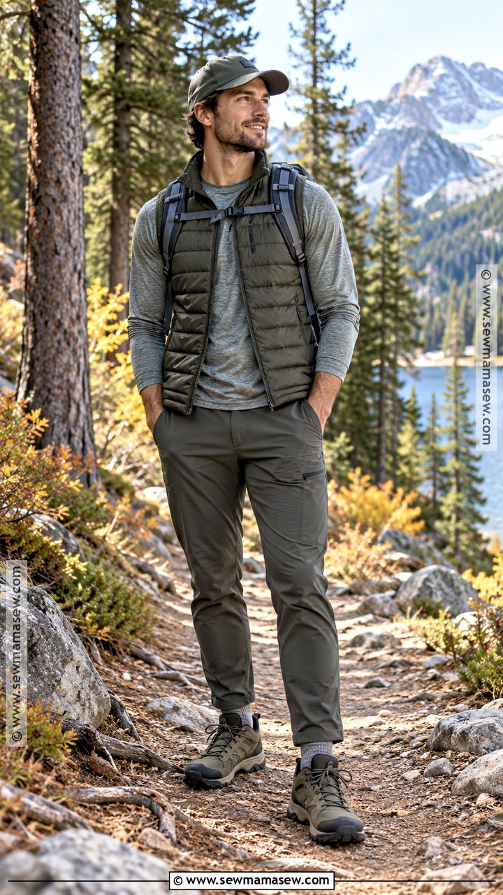 Mens Hiking Shoes With Technical Pants - 20 men fall shoes