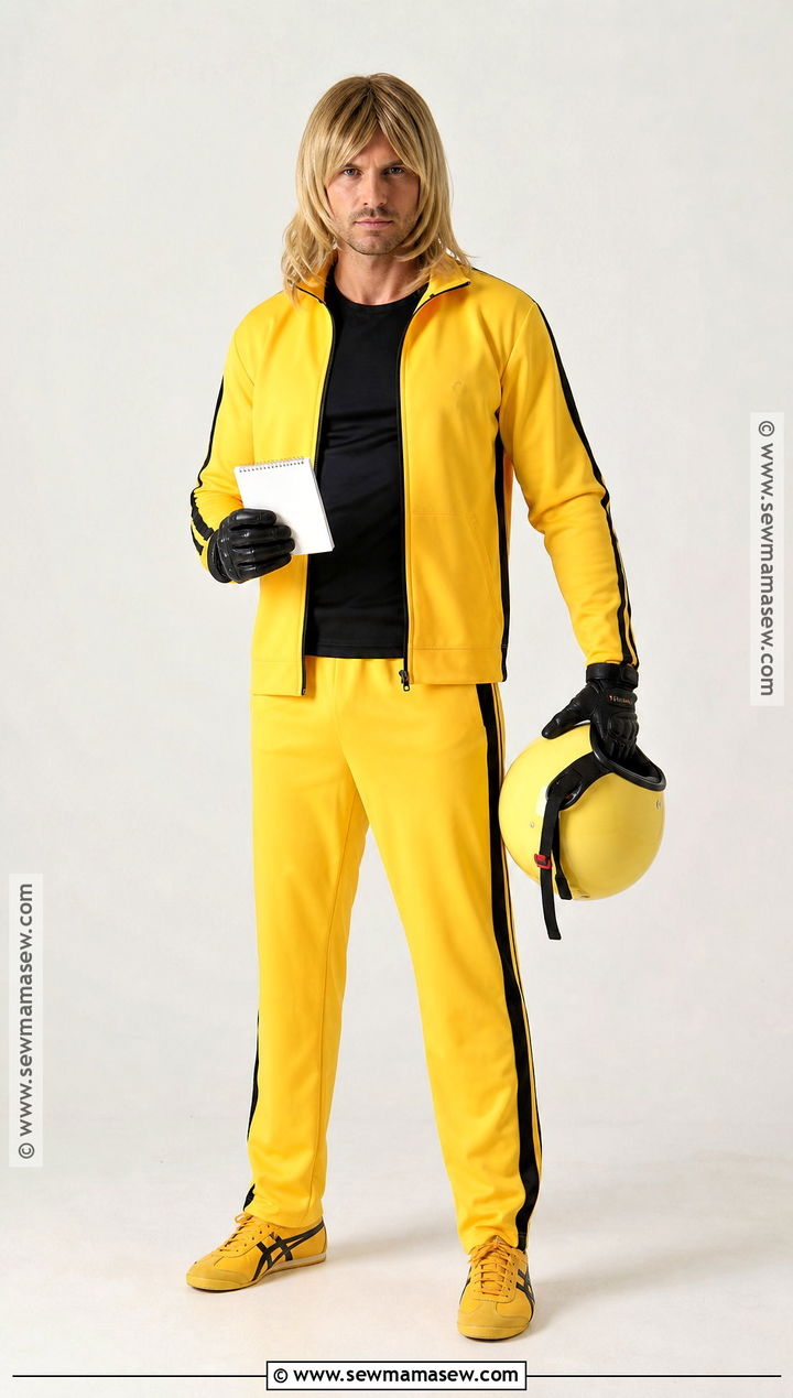 Mens Kill Bill Bride Tracksuit Outfit - 35 kill bill halloween outfit ideas