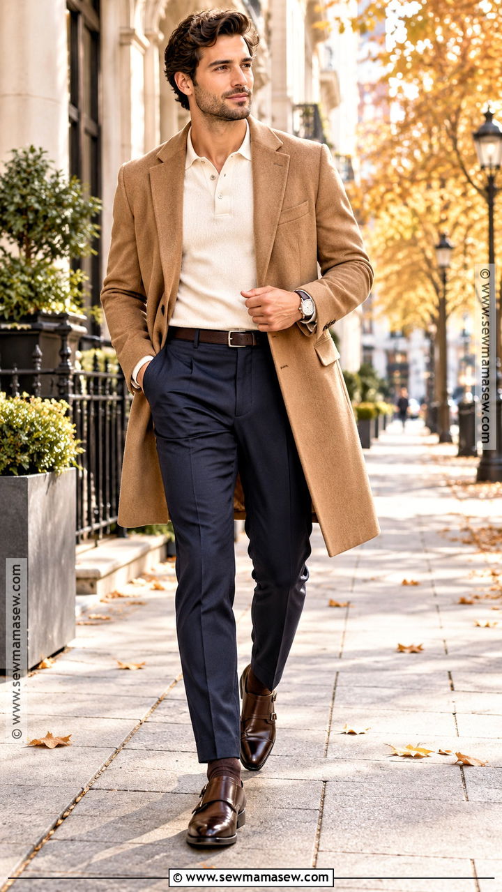 Mens Monk Strap Shoes With Knit Polo - 20 men fall shoes
