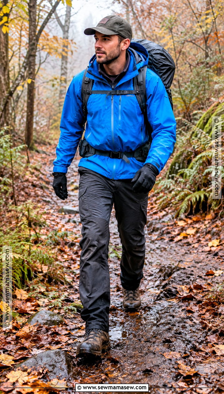 Mens Muddy Fall Hiking Outfit With Gaiters - 15 mens hiking outfit fall ideas