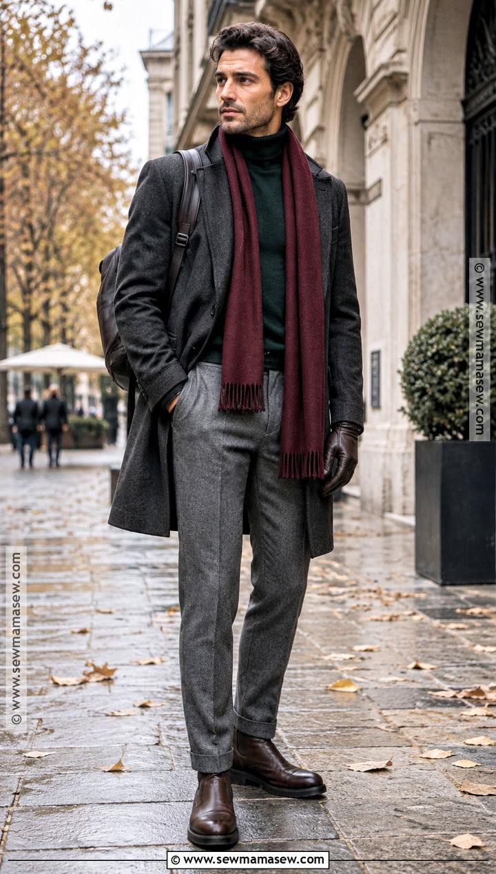 Mens Northern Italy Cold Fall Outfit - 15 Mens Italy Vacation Outfits Fall