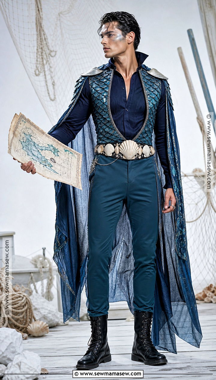 Mens Ocean Siren Costume - 50 siren costume ideas