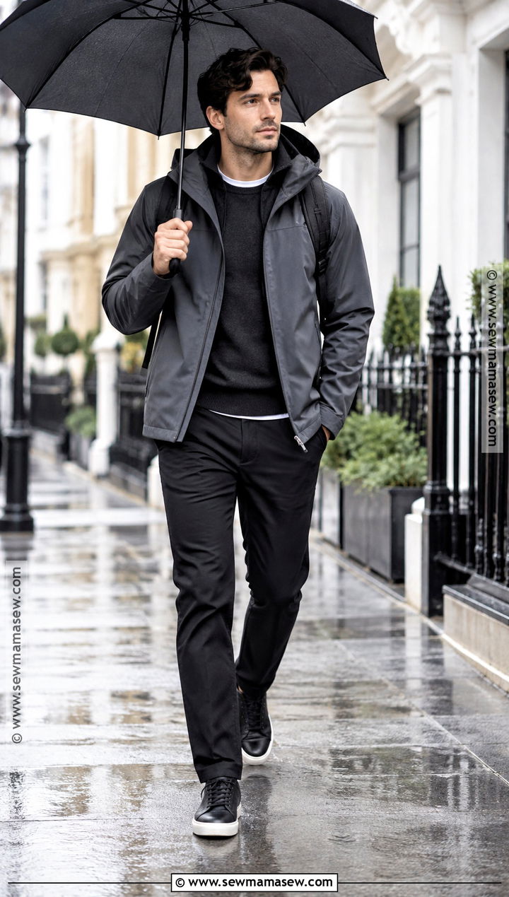 Mens Rain Jacket Fall Outfit - 25 mens outfits fall