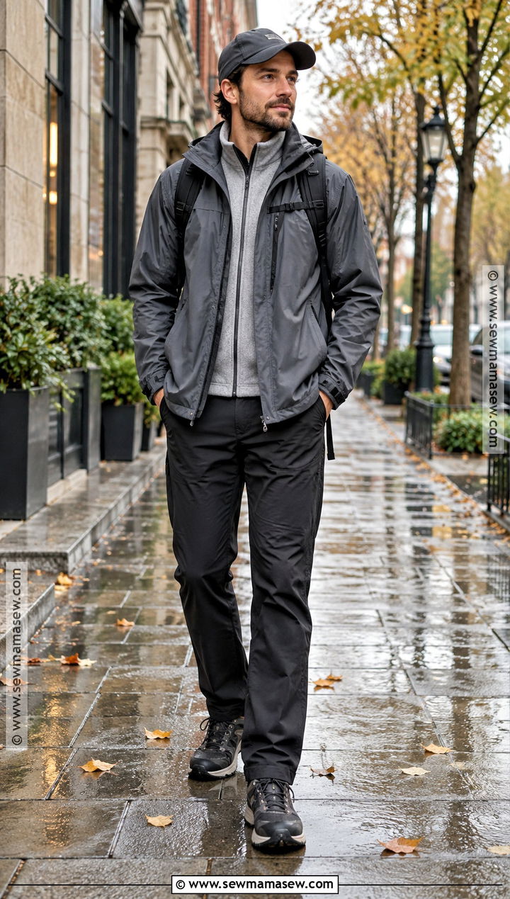 Mens Rain Jacket With Technical Pants - 25 mens clothing styles casual outfits for men autumn 2026