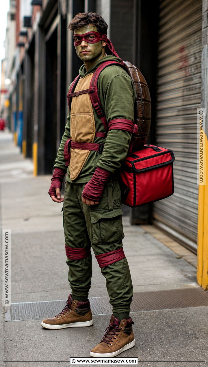 Mens Raphael Ninja Turtle Costume - 30 ninja turtles halloween costumes