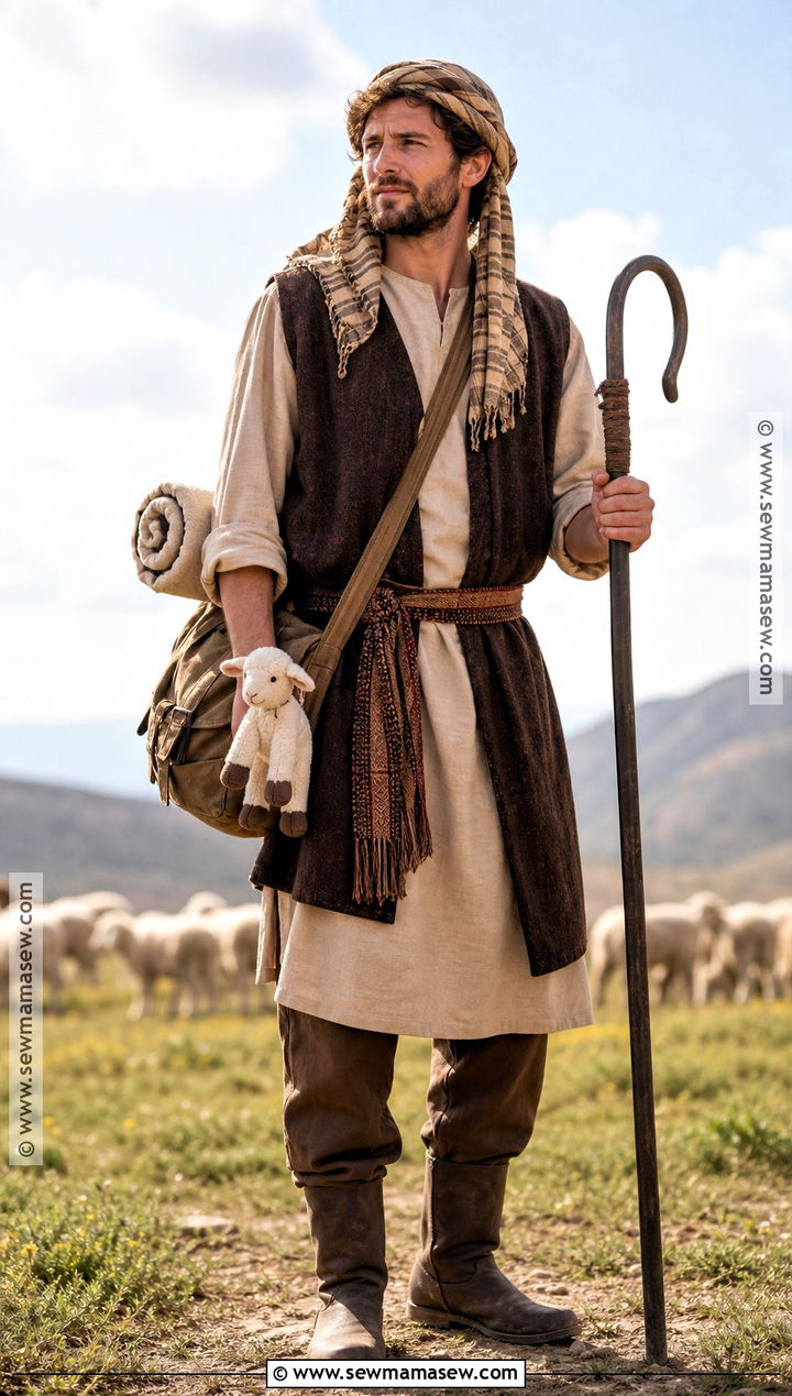 Mens Rustic Shepherd Costume - 30 Shepherd Costume Ideas