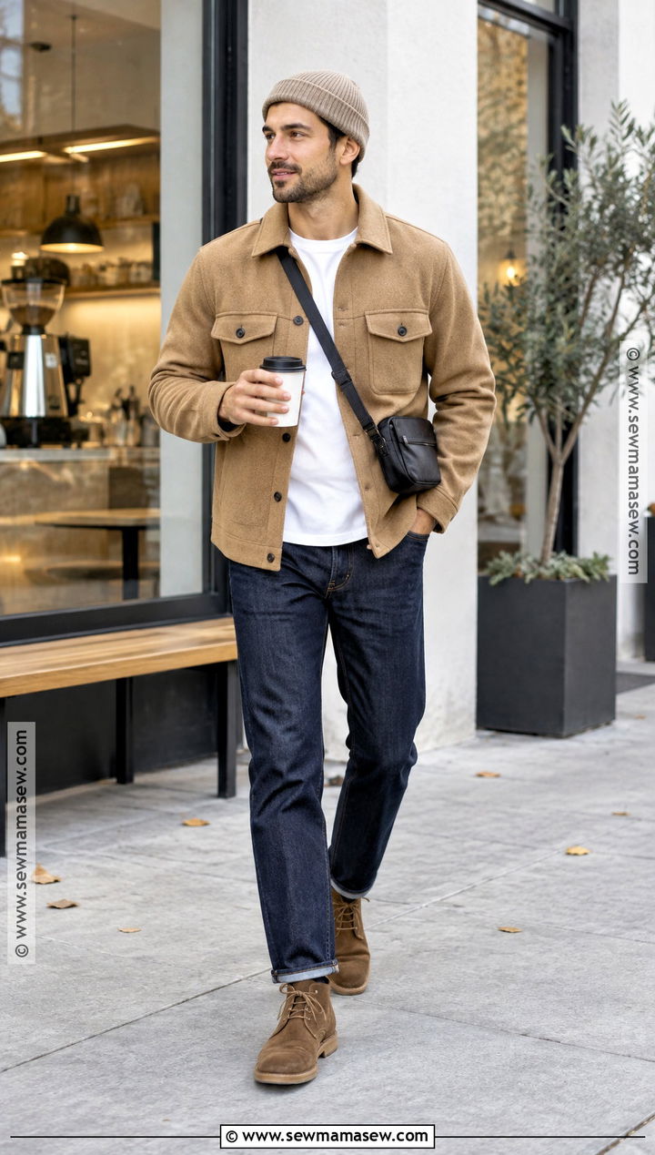 Mens Shacket With T Shirt And Jeans - 25 mens clothing styles casual outfits for men autumn 2026