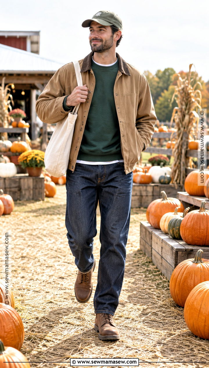 Mens Sweatshirt Pumpkin Patch Outfit - 20 men pumpkin patch outfit ideas