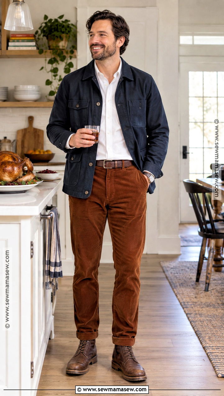 Mens Thanksgiving Chore Coat Outfit - 20 man thanksgiving outfit ideas