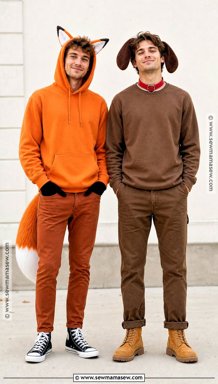 Mens Tod And Copper Best Friend Costume - 30 fox and the hound costume ideas