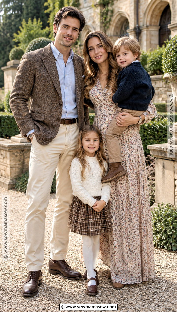 Mens Tweed Sport Coat With Ecru Trousers - 15 mens fall family photo outfit ideas