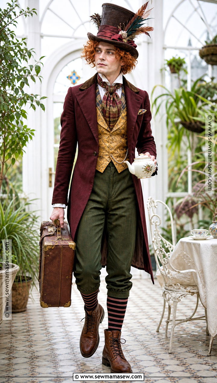 Mens Victorian Mad Hatter Cosplay - 35 Mad Hatter Cosplay Ideas