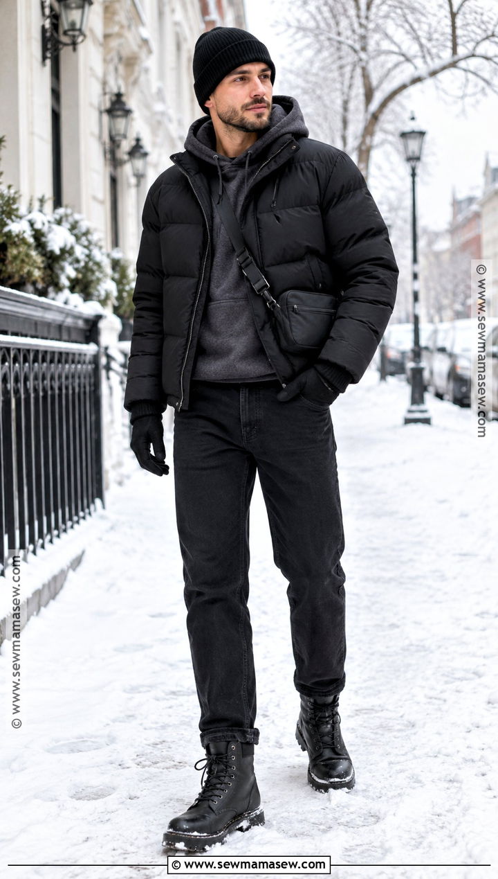 Mens Winter Puffer Jacket Outfit - 15 mens outfits fall winter