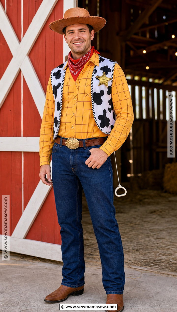 Mens Woody Cowboy Costume - 30 Woody Halloween Costume Ideas