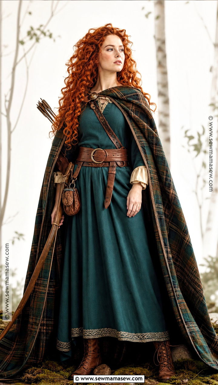 Merida Archer Costume - 30 red head costume ideas