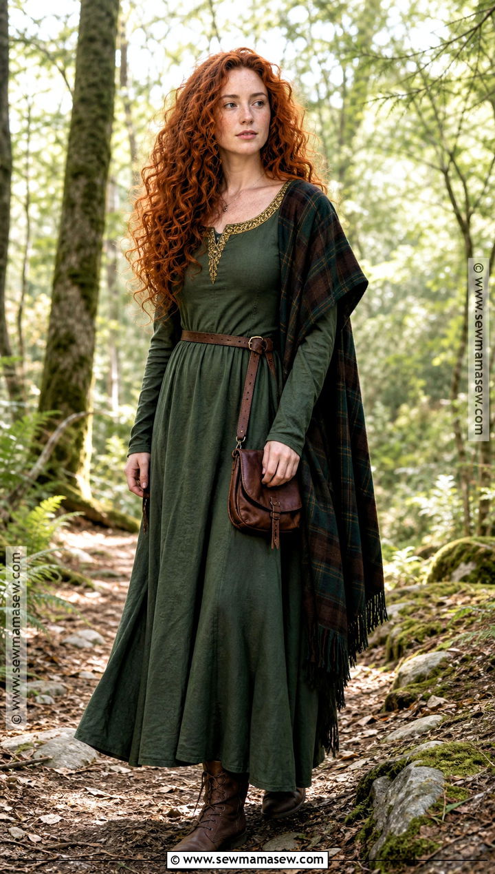 Merida Archer Costume With Curly Red Hair - 30 halloween costumes women red hair