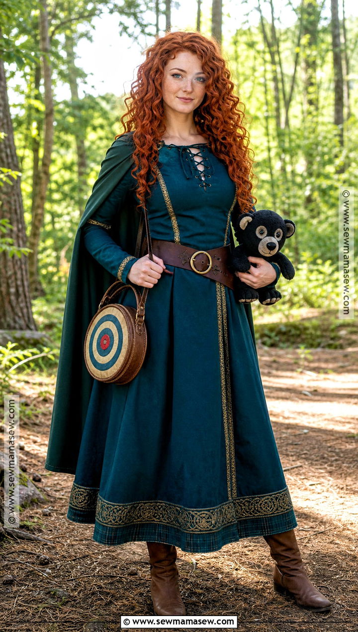 Merida Archer Princess Costume - 45 princess halloween costume ideas