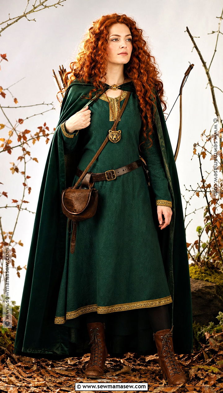 Merida Archer Princess Costume - 45 red hair halloween costumes