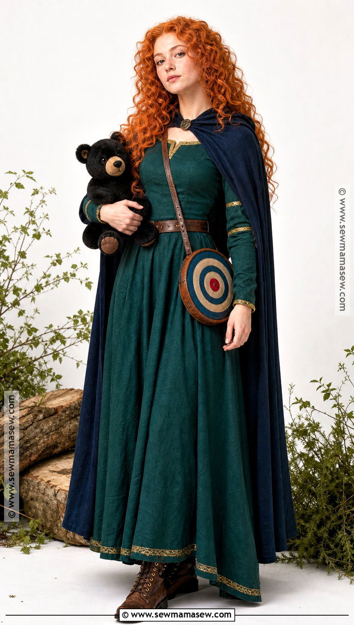 Merida Archer Princess Costume - 50 princess costume ideas