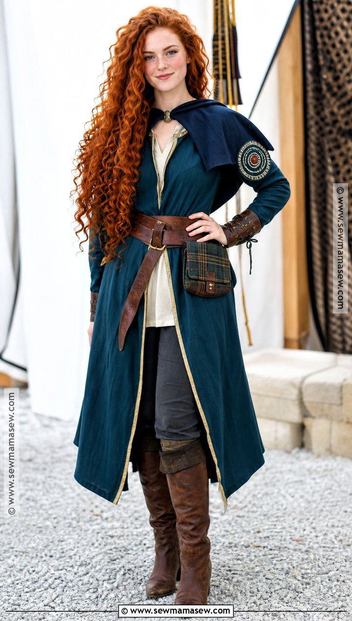 Merida Costume With Tunic And Pants - 30 Merida Halloween Costume Ideas