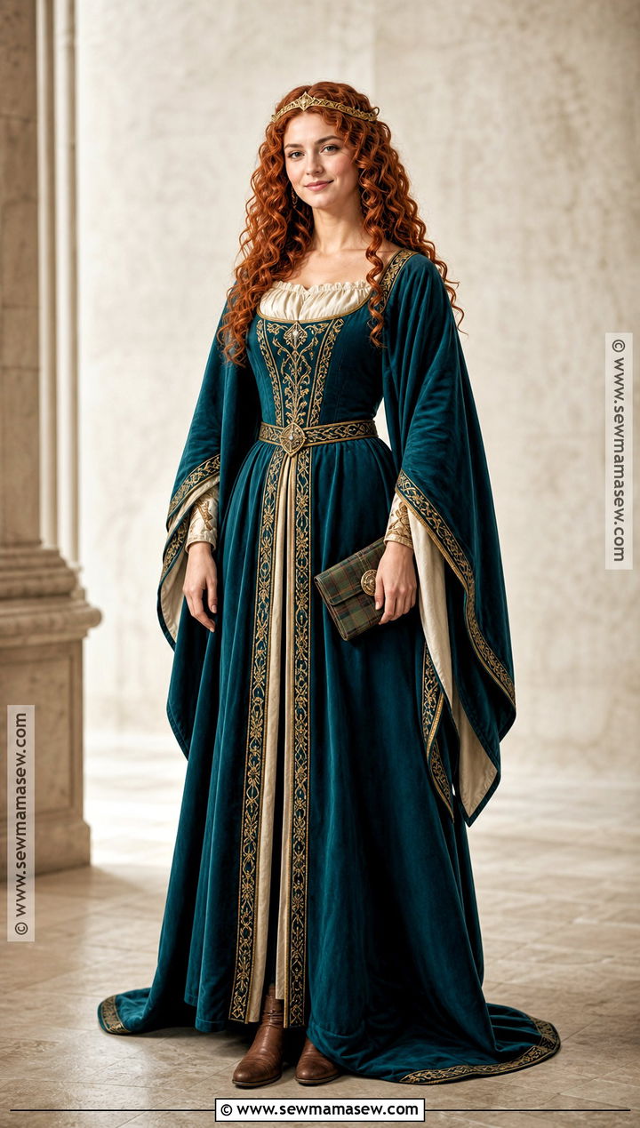 Merida Formal Gown Costume - 45 disney princess costumes