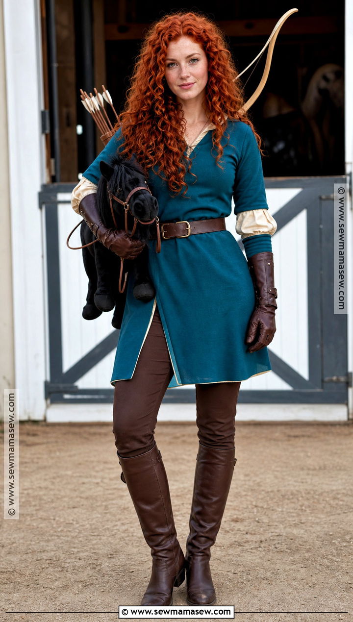 Merida Horse Riding Costume - 30 merida brave costume ideas