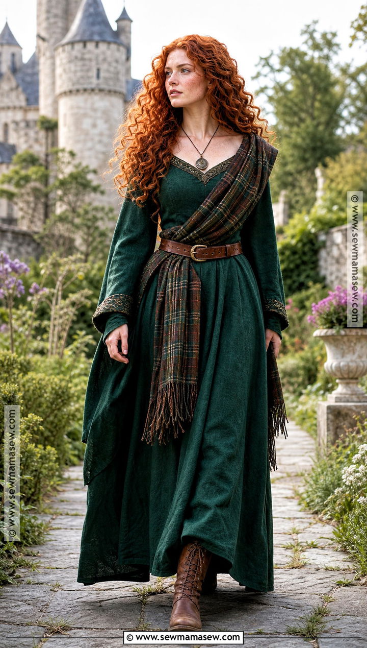 Merida Princess Costume - 30 red hair costumes