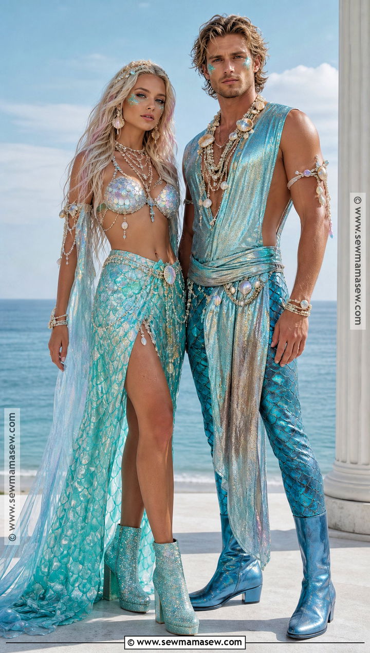 Mermaid Barbie And Merman Ken Costume - 30 barbie ken costume ideas