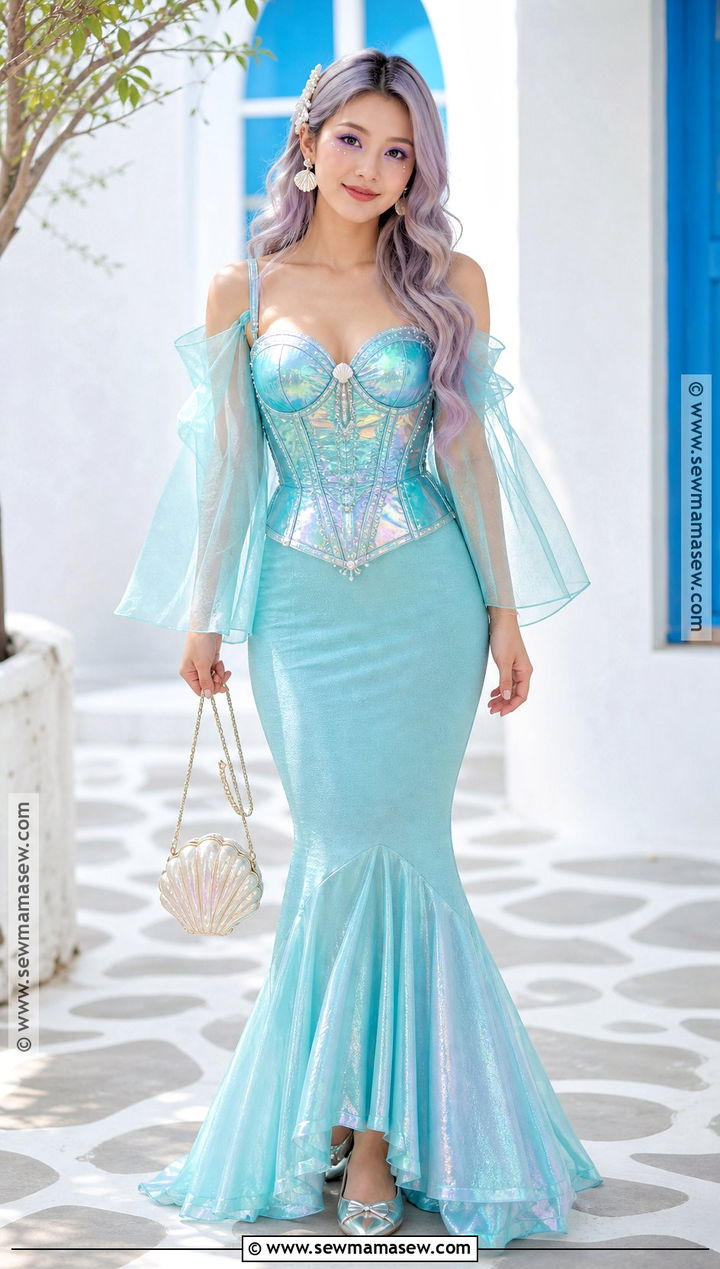 Mermaid Corset Costume - 35 corset costumes