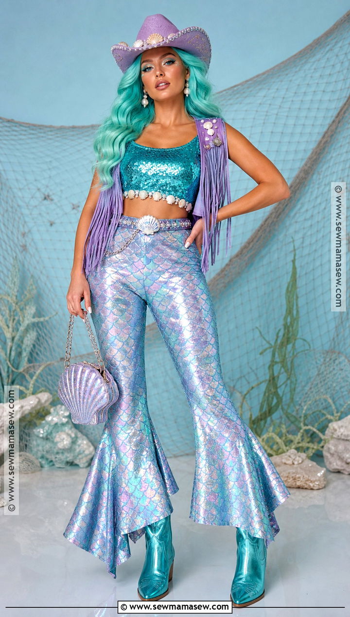 Mermaid Cowgirl Costume - 45 cowgirl halloween costumes