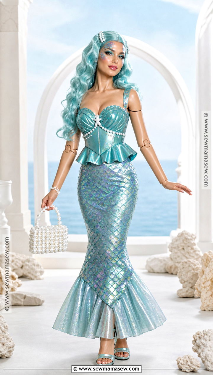 Mermaid Doll Cosplay - 35 doll cosplay ideas