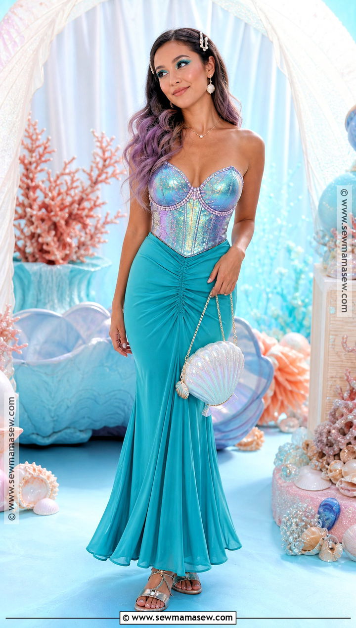 Mermaid Doll Costume - 40 doll costume ideas