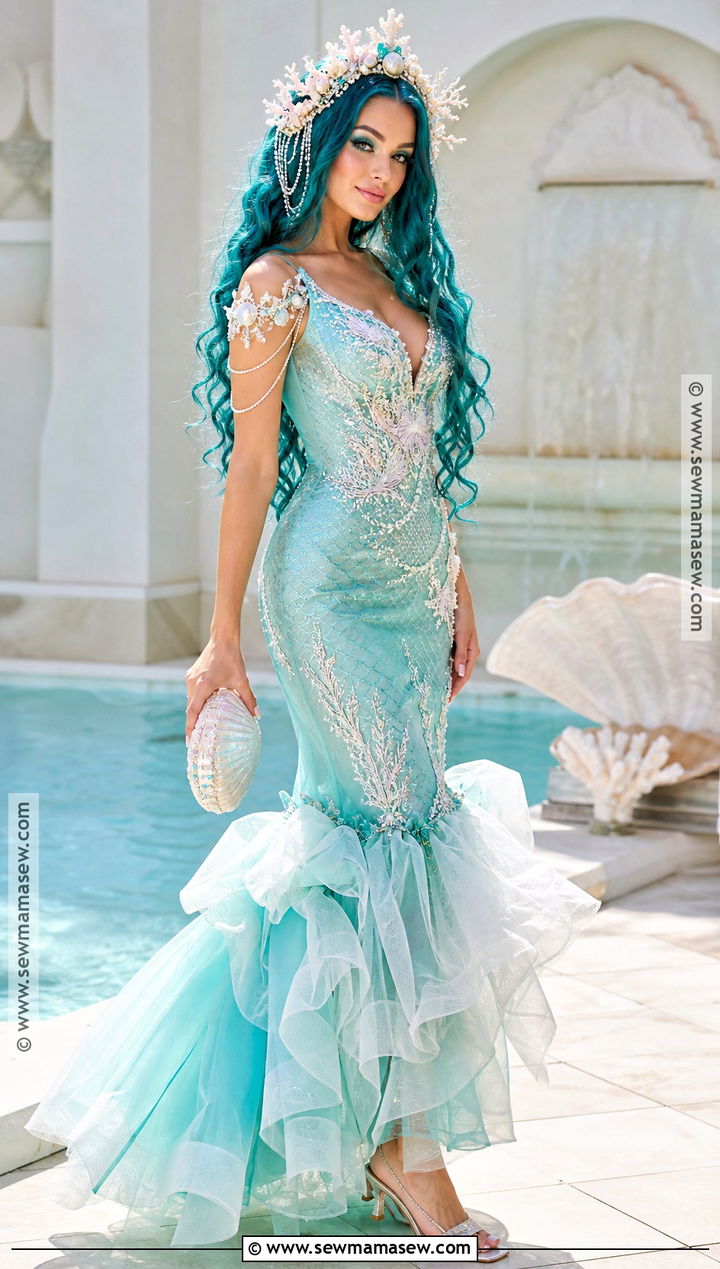Mermaid Inspired Sea Fairy Cookie Costume - 30 Sea Fairy Cookie Costume Ideas