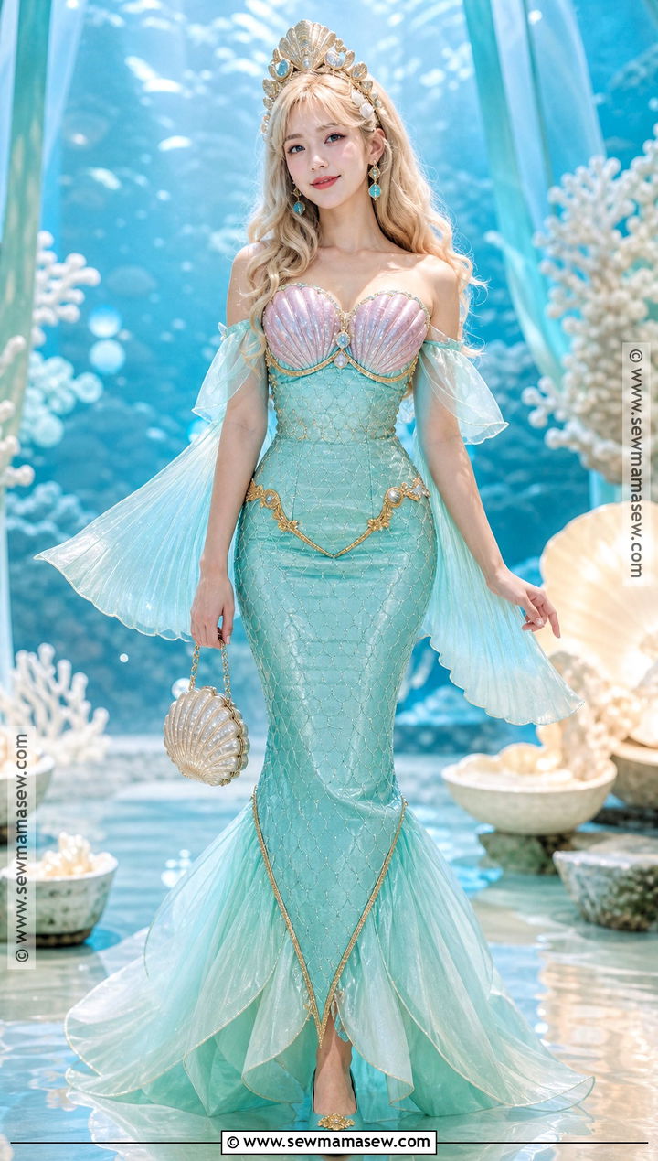 Mermaid Peach Cosplay - 35 princess peach cosplay ideas