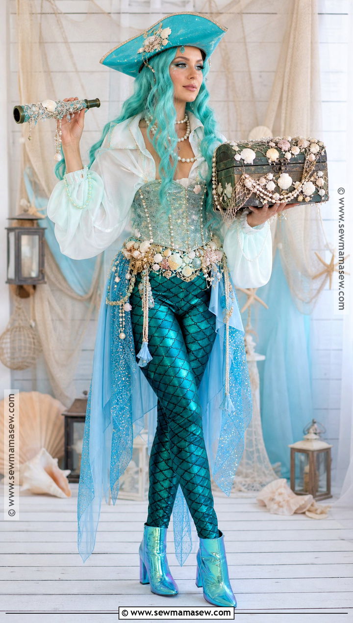 Mermaid Pirate Cosplay - 30 pirate cosplay ideas for females