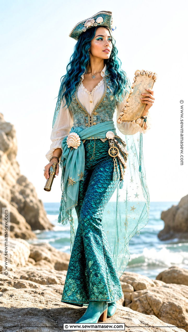 Mermaid Pirate Costume - 35 pirate costumes