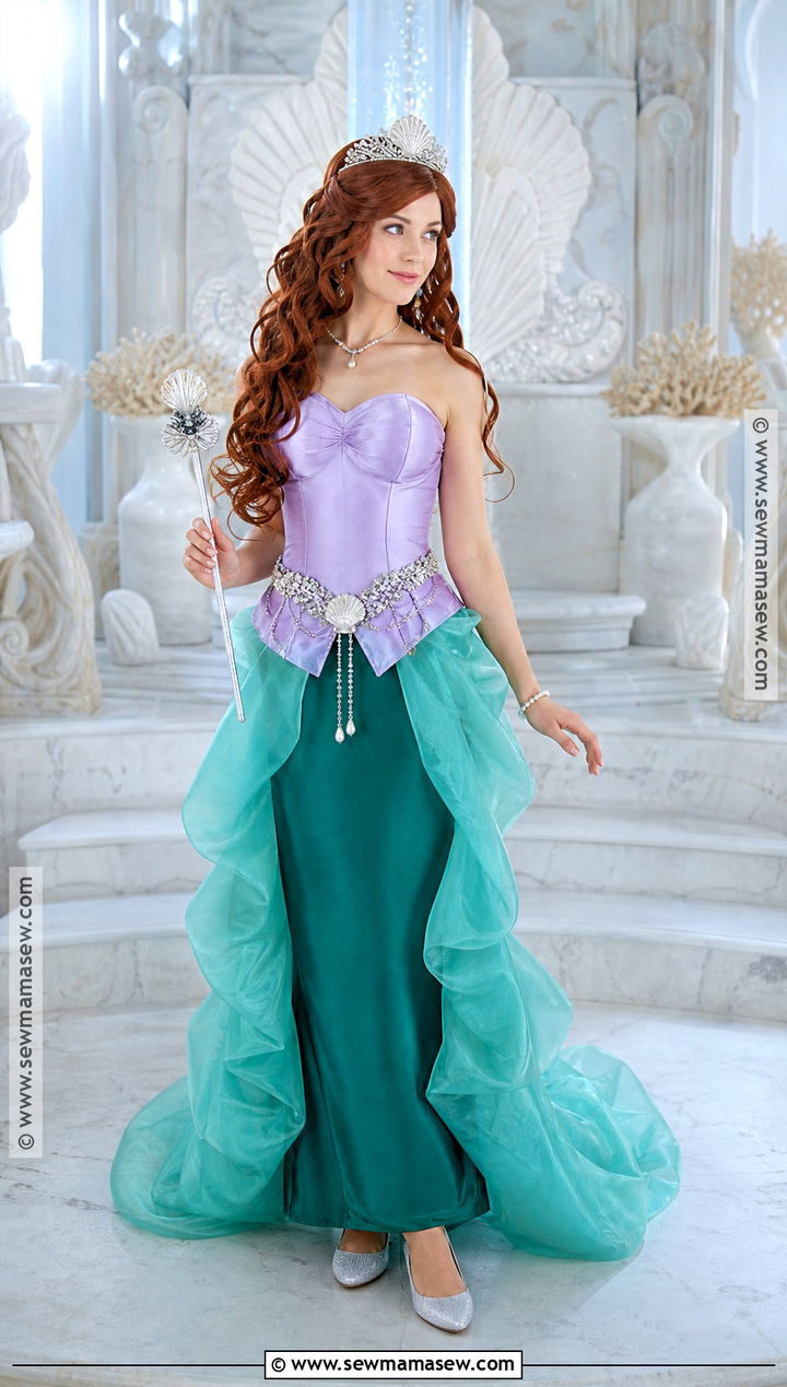 Mermaid Princess Ariel Costume - 40 little mermaid costume ideas