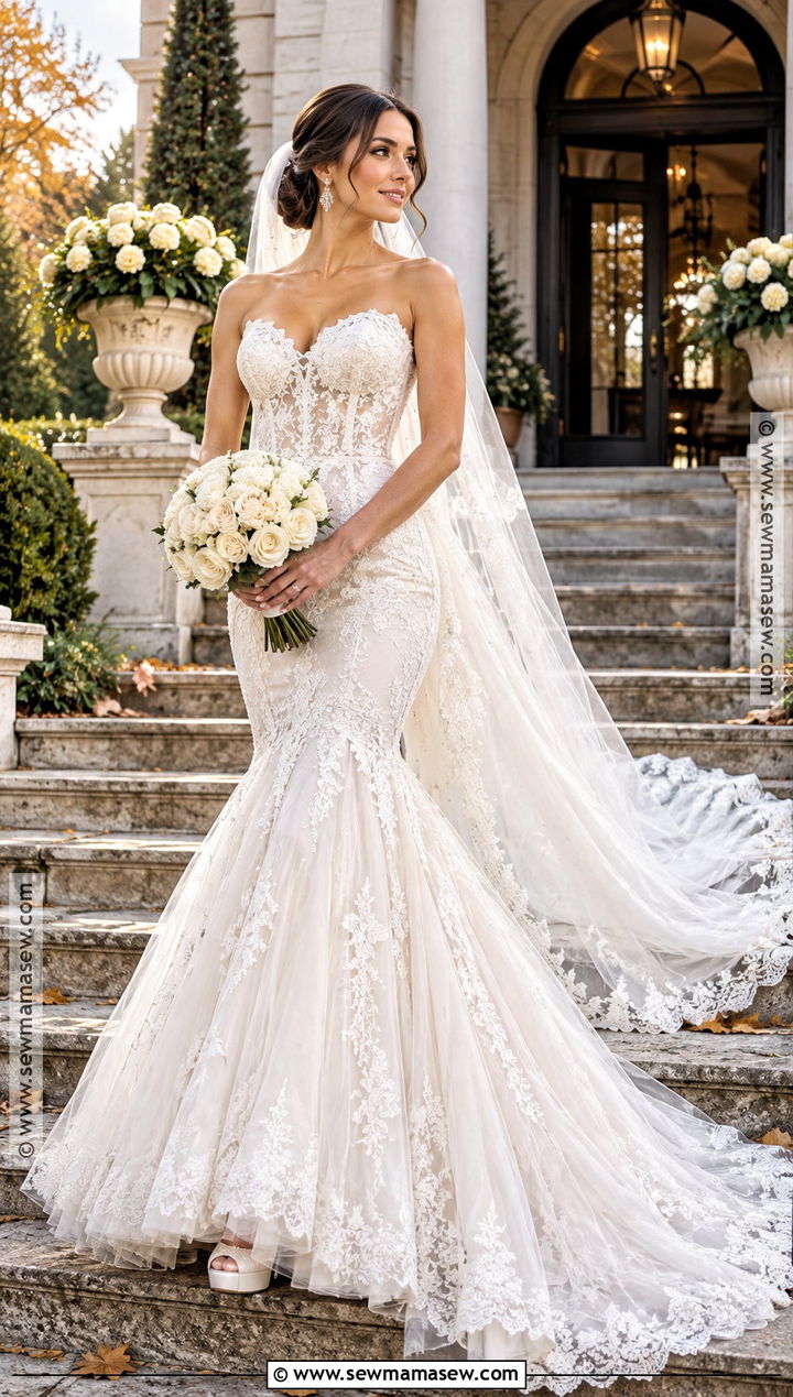 Mermaid September Wedding Dress - 15 wedding dresses september
