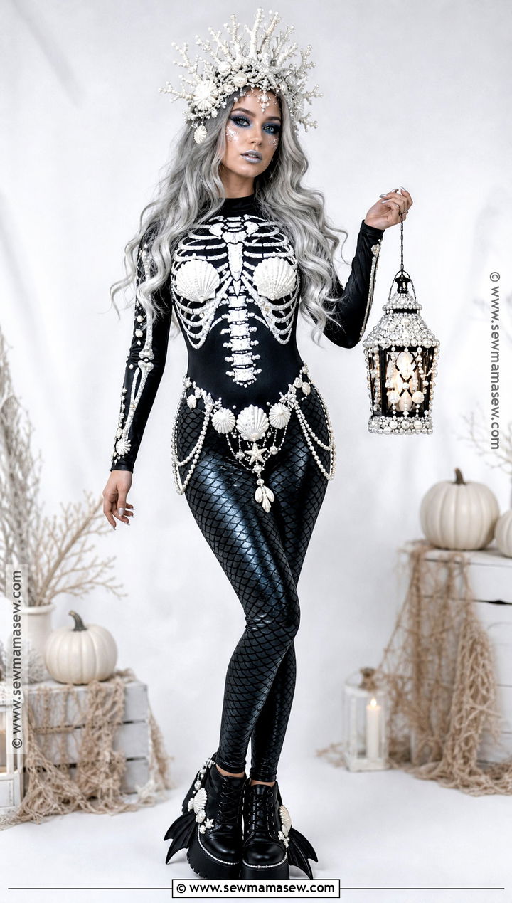Mermaid Skeleton Costume - 35 Mermaid Costumes