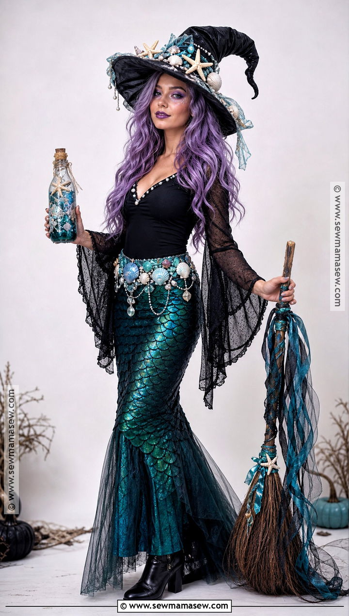 Mermaid Witch Costume - 35 Mermaid Costumes