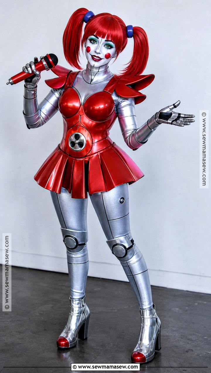 Metallic Circus Baby Cosplay - 40 Circus Baby Cosplay Ideas