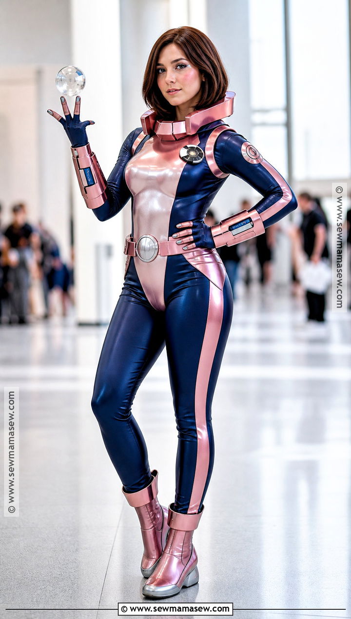 Metallic Uraraka Hero Costume - 30 uraraka hero costume ideas