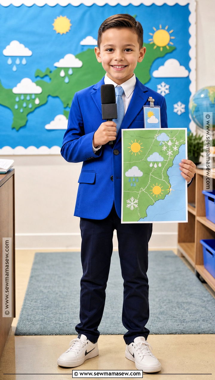Meteorologist Career Day Costume - 30 career day costumes for kids