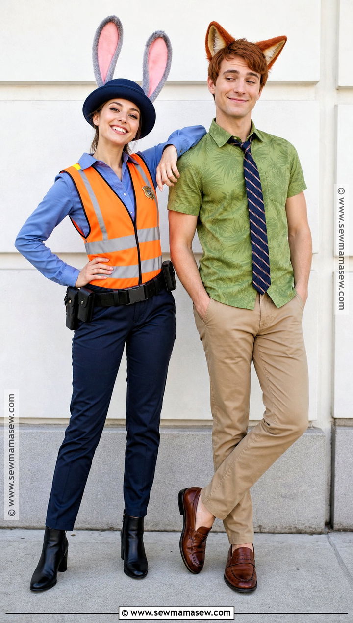 Meter Maid Judy And Classic Nick Wilde Costume - 35 judy hopps and nick wilde costume ideas