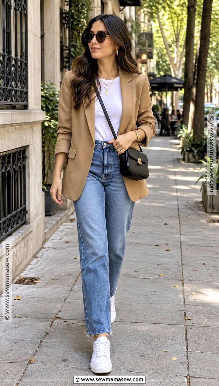 Mexico City October Jeans And Blazer Outfit - 15 Mexico City Outfit October Ideas
