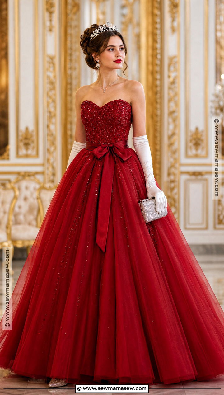Mia Red Birthday Ball Gown Costume - 30 mia princess diaries costume ideas