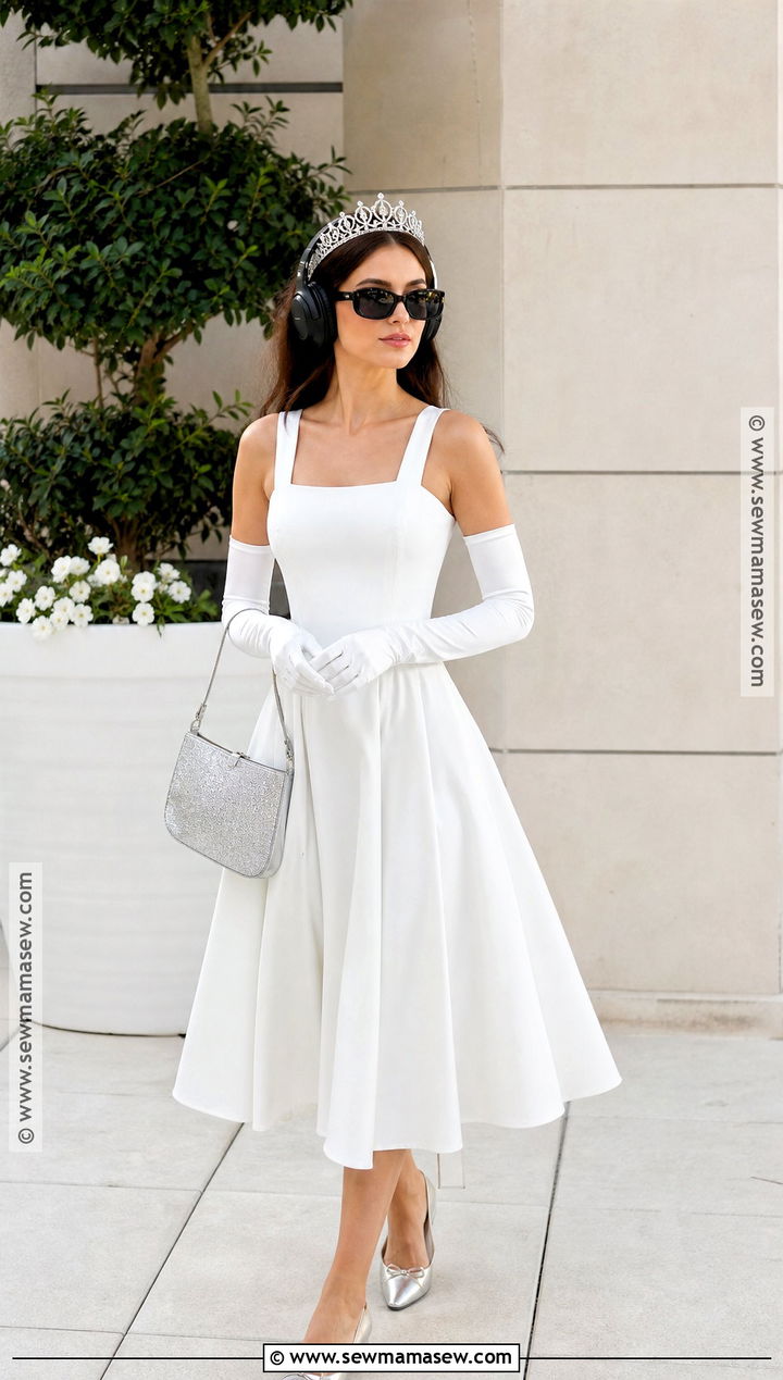 Mia Thermopolis Princess Costume With White Dress - 30 Princess Costume Ideas for Women