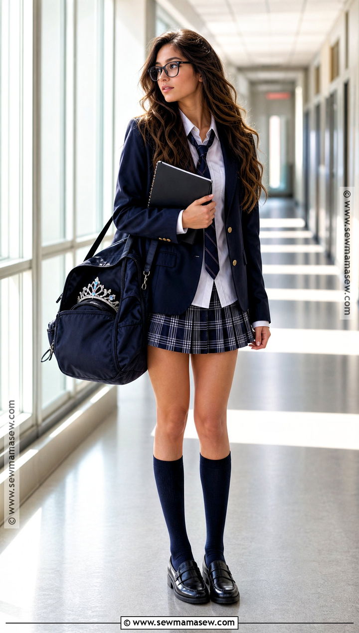 Mia Thermopolis School Uniform Costume - 35 Movie Characters Costumes