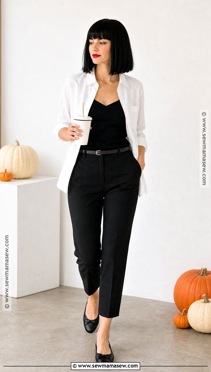 Mia Wallace Costume With Black Ballet Flats - 45 mia wallace costume ideas
