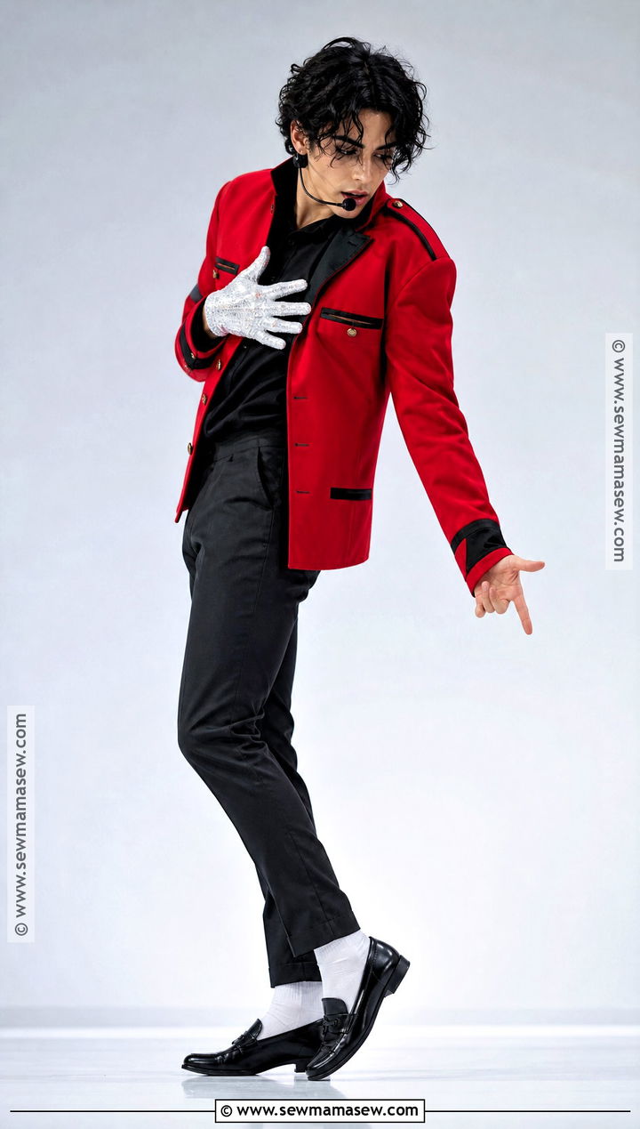 Michael Jackson Red Jacket Costume - 30 musician costume ideas